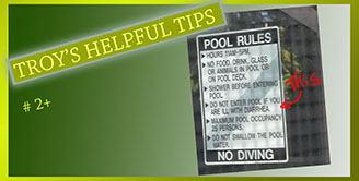 Troy's Helpful Tips