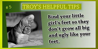 Troy's Helpful Tips