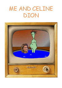 Me and Celine Dion cartoon