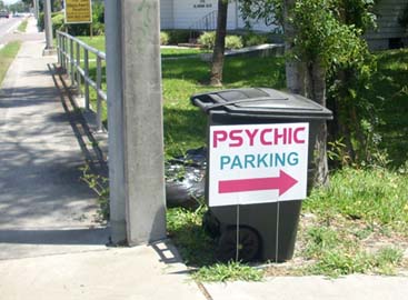 Psychic parking in Jacksonville
